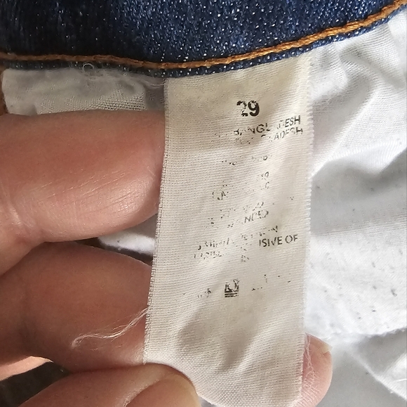 Dynamite Denim Gisele Straight Leg Dark Wash Jeans Ankle Size 29 - Picture 7 of 7